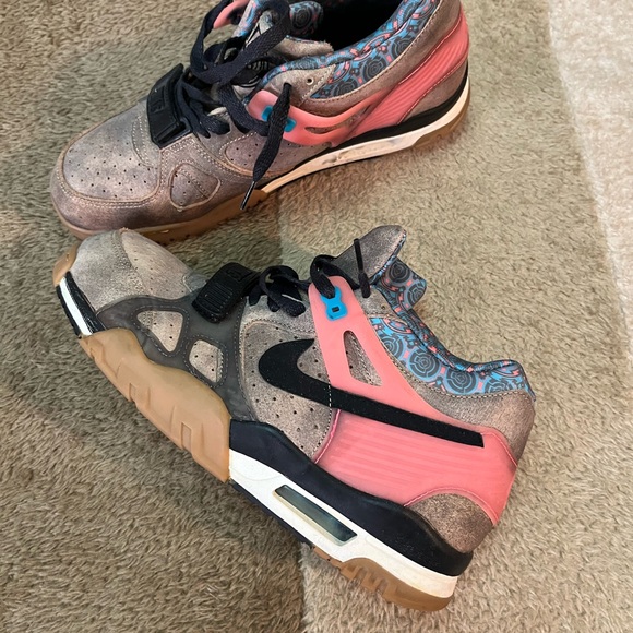 Nike Air Trainer 3 Super Bowl 2015 Brown Mens Shoes Size 10 - Picture 3 of 4